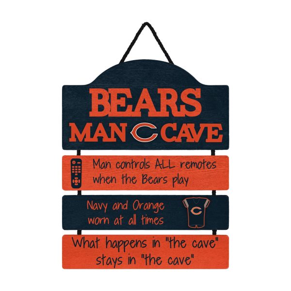 Chicago Bears NFL Mancave Sign Online