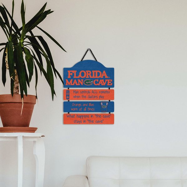 Florida Gators NCAA Mancave Sign For Sale - Image 4