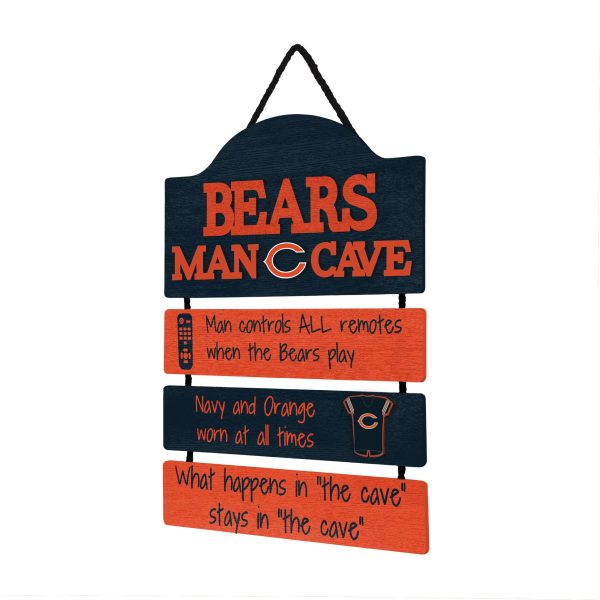 Chicago Bears NFL Mancave Sign Online - Image 2
